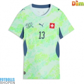 Billiga Schweiz Ricardo Rodriguez #13 Bortatröja Dam VM 2026 Kortärmad